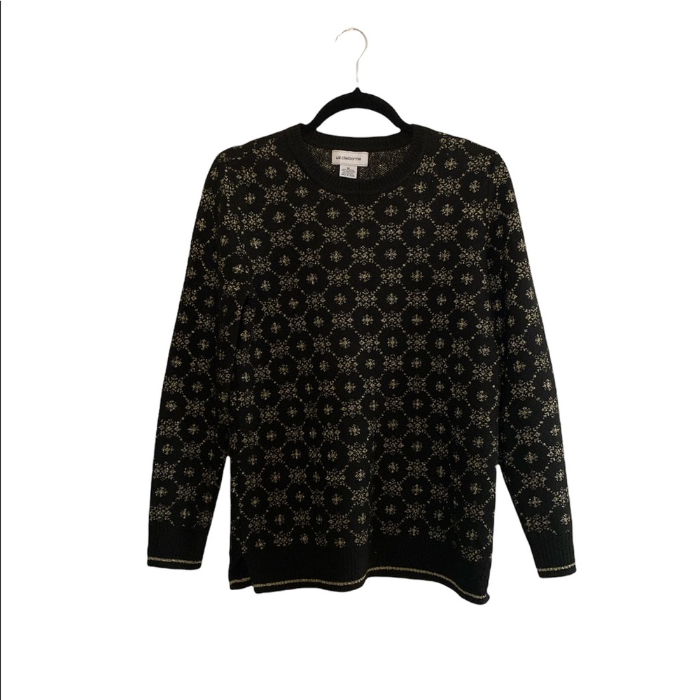 Liz Claiborne Patterned Sweater